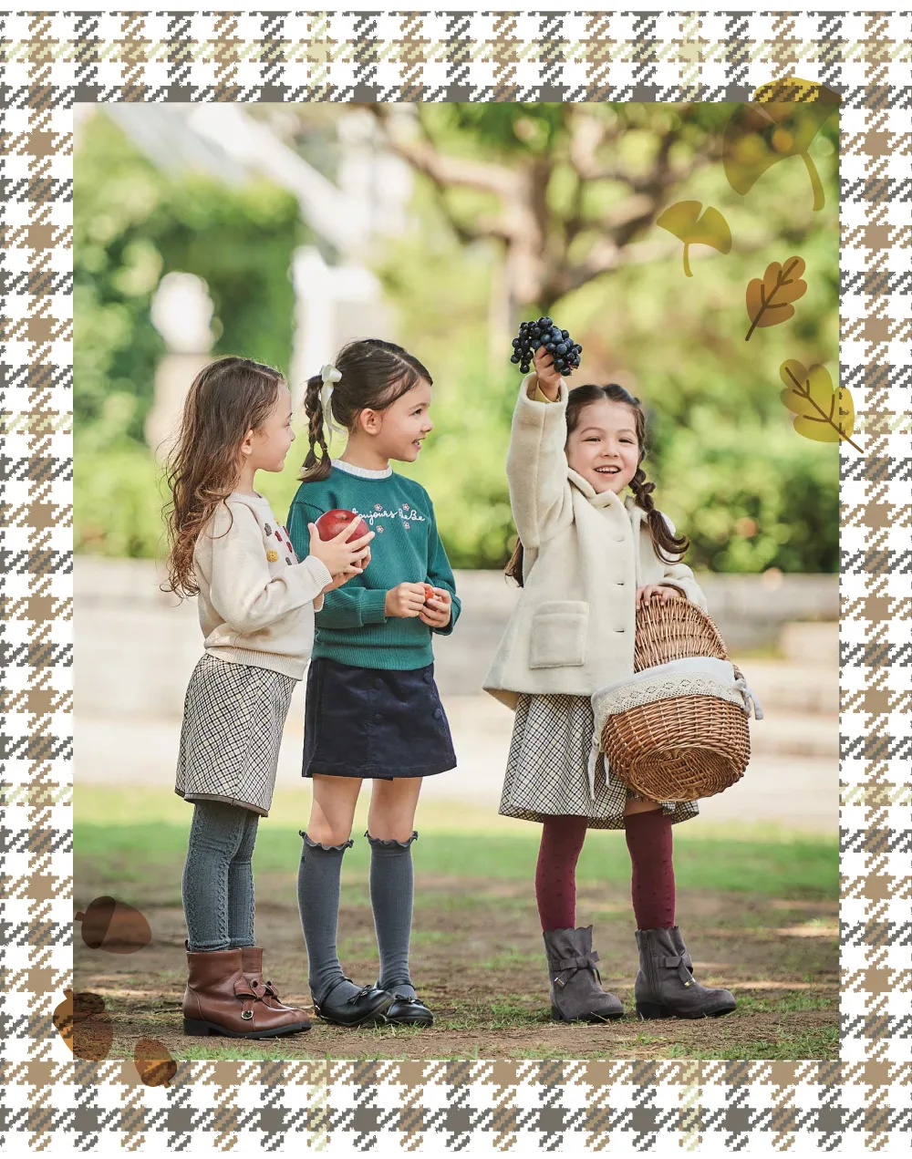 BeBe 2025年10月 GIRLSテーマ「公園での日光浴」イメージ画像