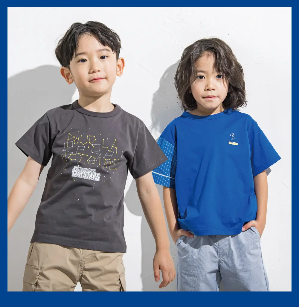 横浜DeNAベイスターズ コラボ Tシャツ着用モデル