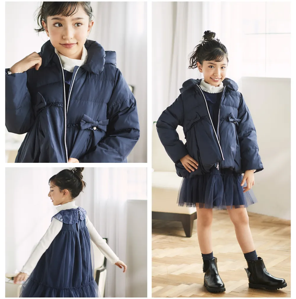 SLAP SLIP（スラップスリップ）2025年秋冬 レイヤード風トップスとドット柄パンツのアイテム詳細