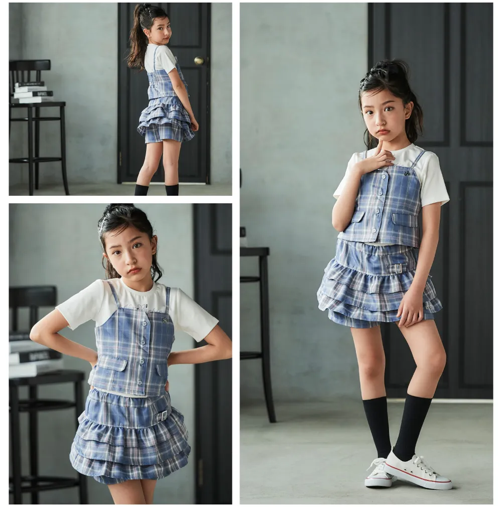 nexchic 2026春夏新作 ドット柄セットアップのアイテム詳細