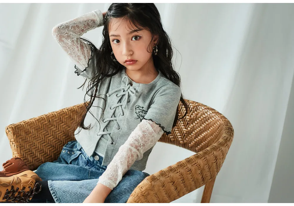 ZIDDY 2026年春夏 リリアナちゃん着用 メインビジュアル