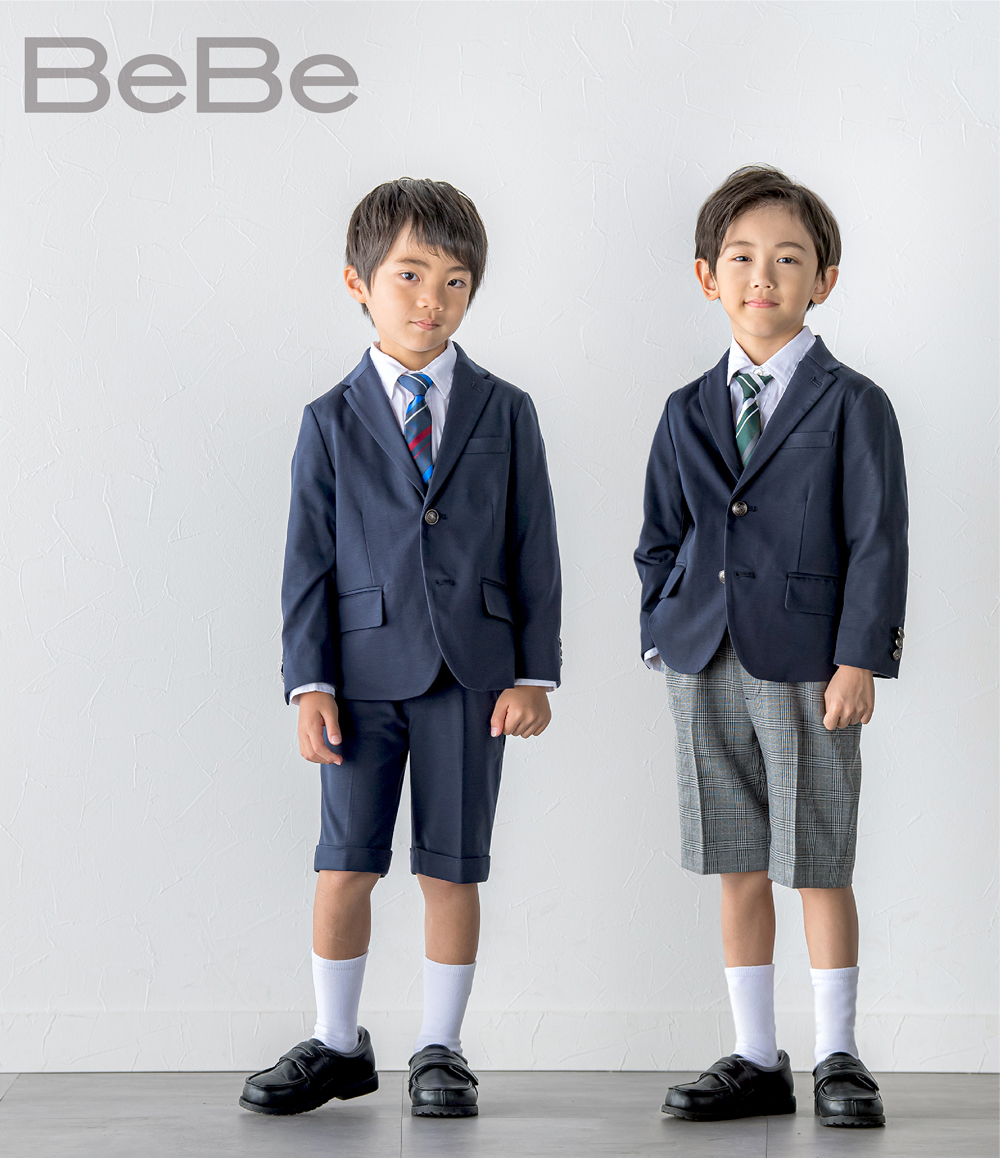 べべモール公式】2024年 BeBe WASK 入学式・卒業式 コーディネートを