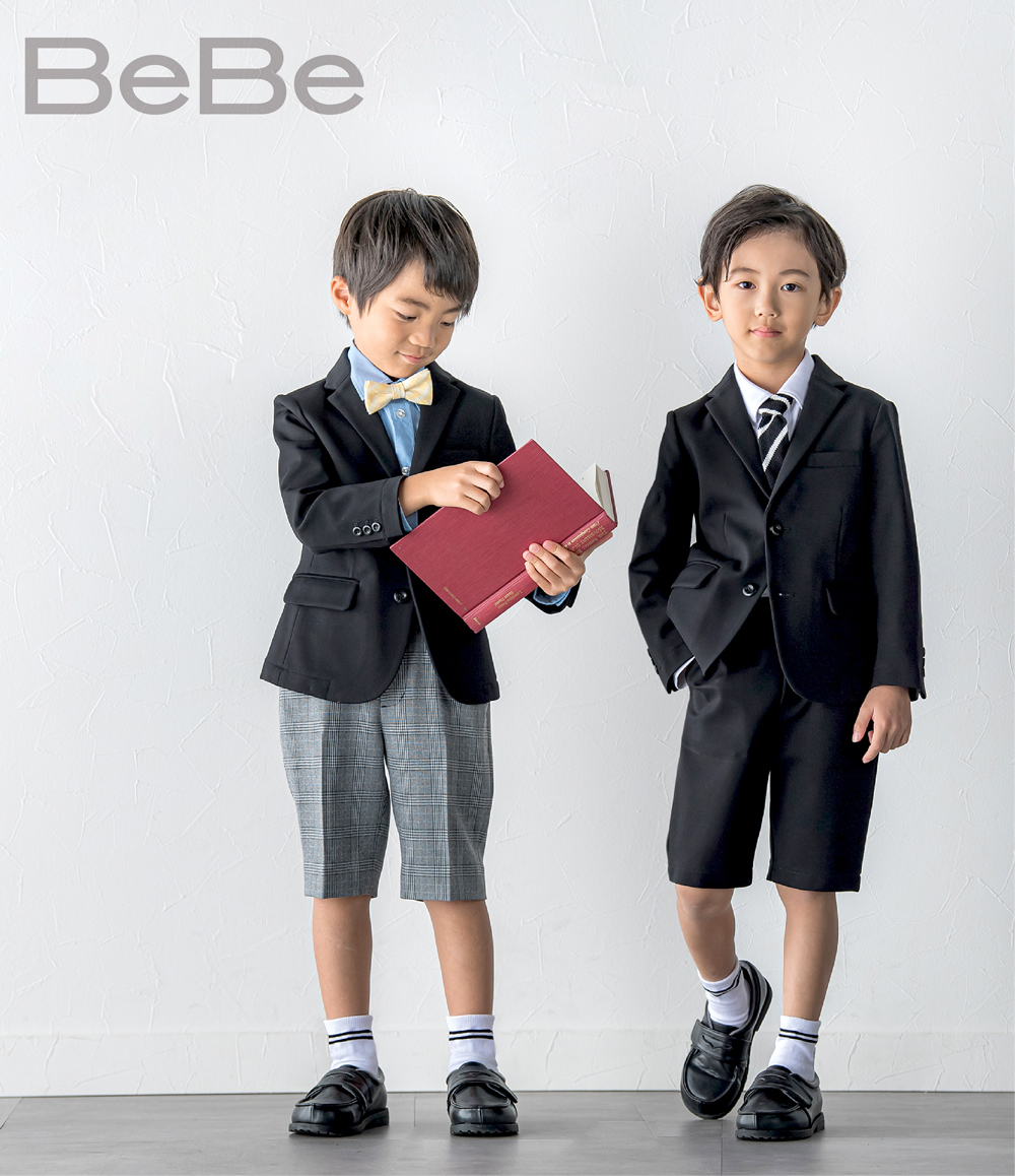 べべモール公式】2024年 BeBe WASK 入学式・卒業式 コーディネートを