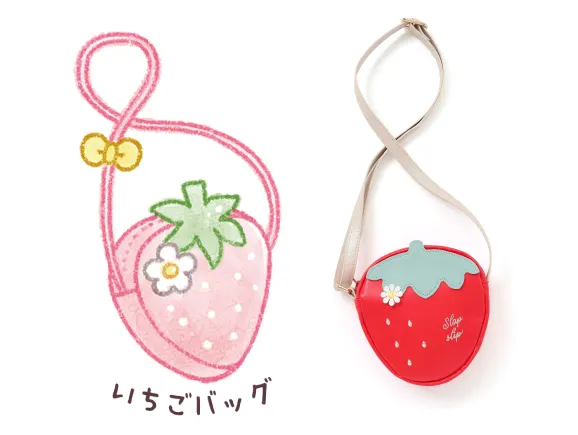 いちごバッグ