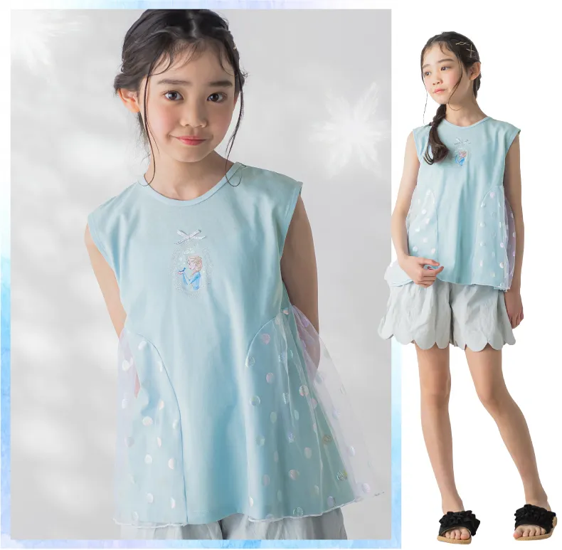 エルサ チュールTシャツ