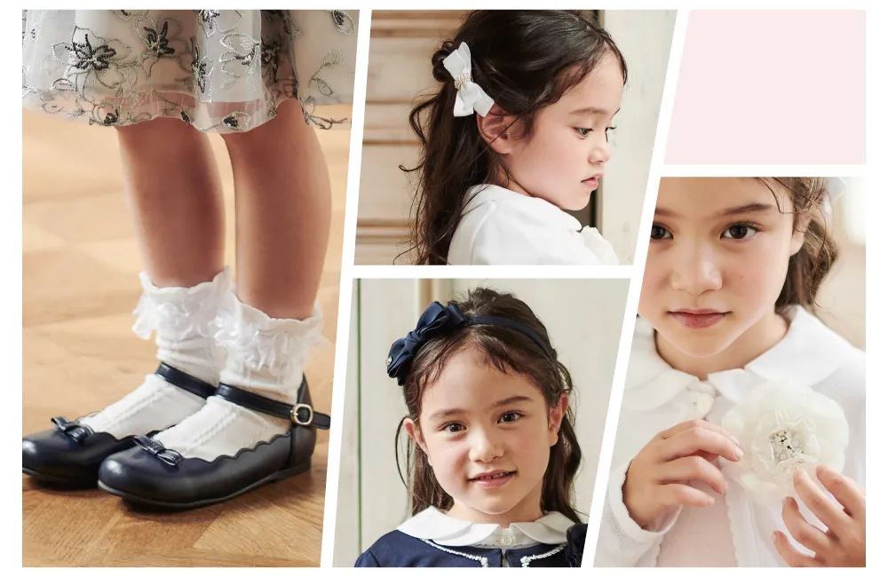 Tartine et Chocolat（タルティーヌエショコラ）の上質なシューズとソックスのコーディネート例