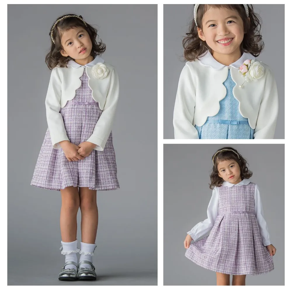 べべプチボワヴェール：男の子用ブレザー・シャツ・パンツの3点セット（全体像）