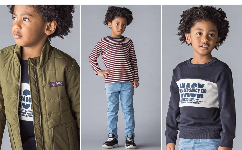 WASK 男の子福袋 2026 中身イメージ：コーディネート例2