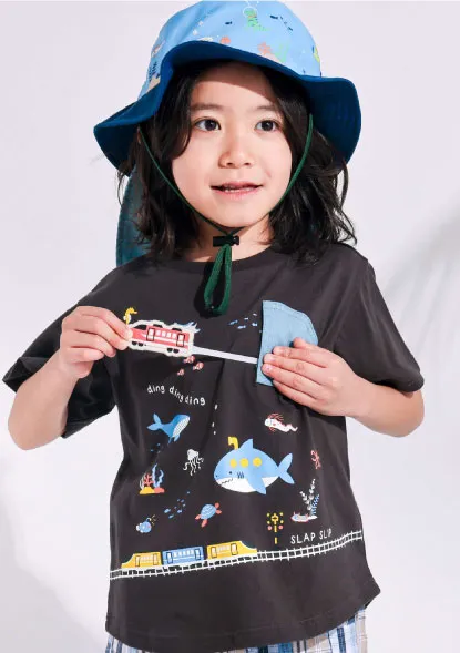 知育ポケットTシャツ