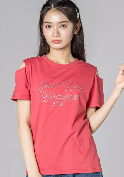 肩あきTシャツ