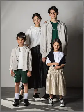 リベルコア8月新作:家族リンクコーデ