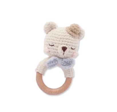 はるとくん着用アイテム:くま刺繍ロンパース商品画像