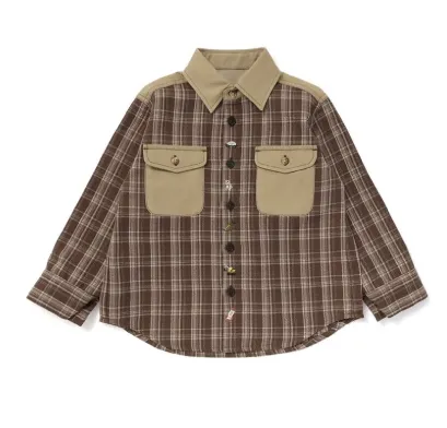 りょうくん着用アイテム:チェック柄シャツ商品画像