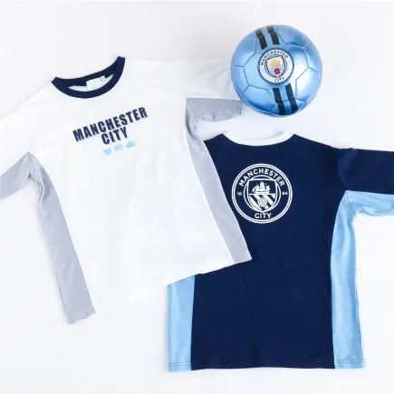 マンチェスター・シティFC脇メッシュロゴTシャツの商品画像