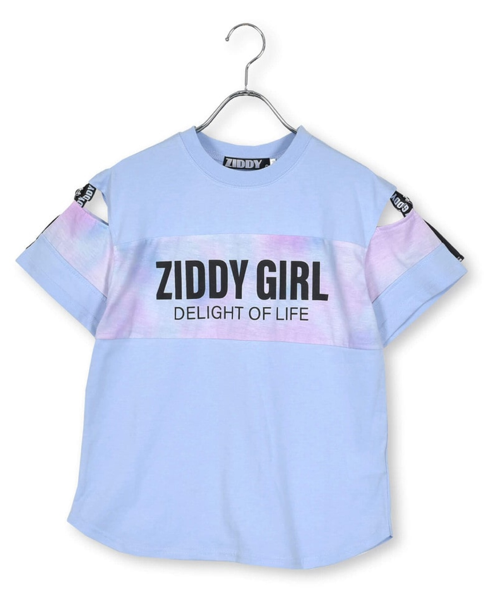 肩あきタイダイTシャツ ZIDDY