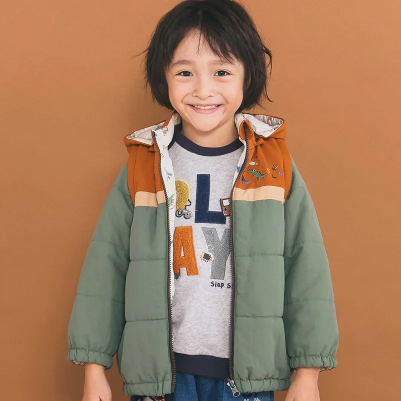 BeBe べべ キルティング中綿コート