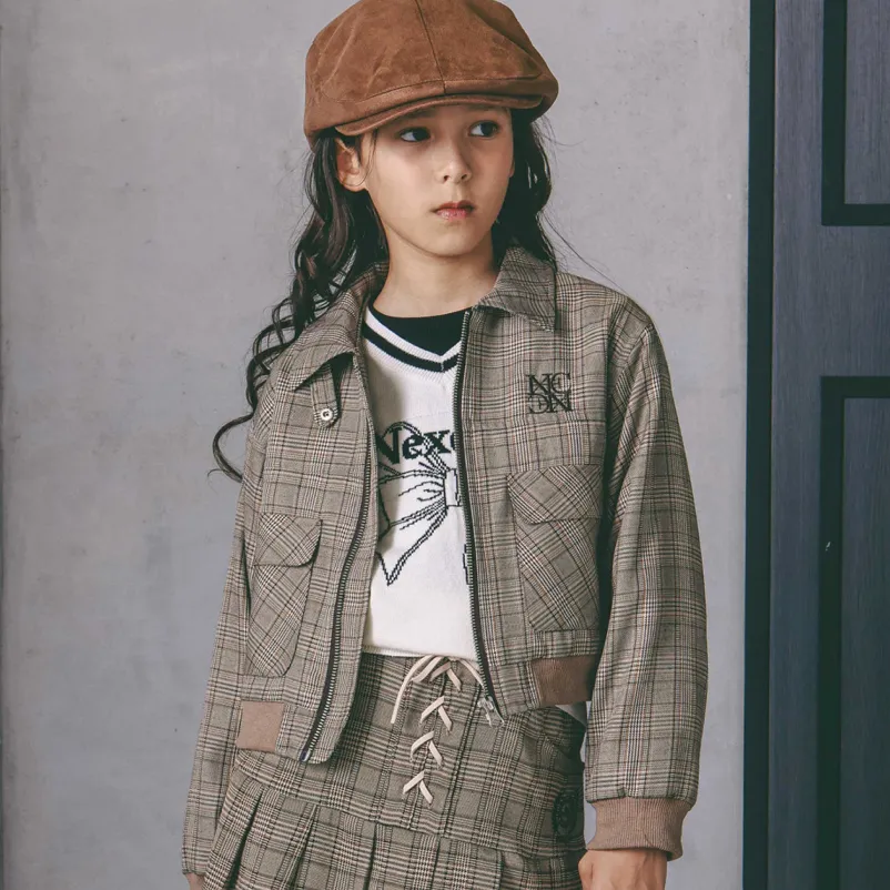 BeBe べべ ボア素材の防寒ブルゾン