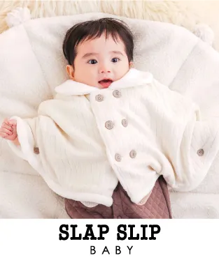 SLAPSLIPBABYカバーオール