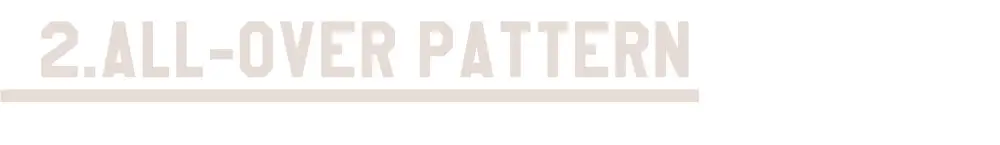 2.ALL-OVER PATTERN