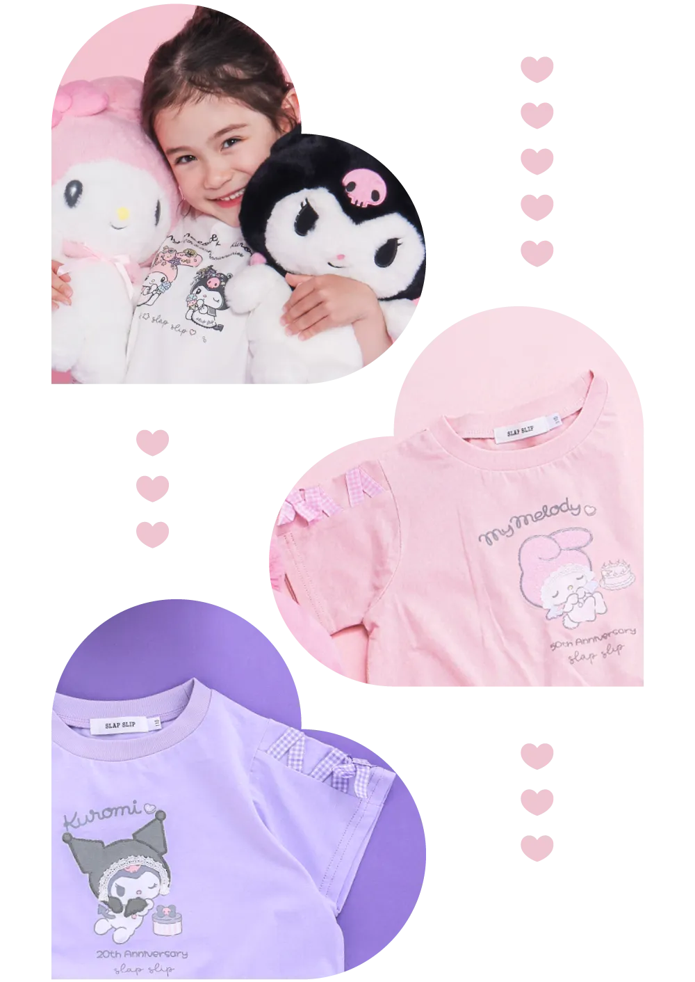 マイメロディ＆クロミTシャツ