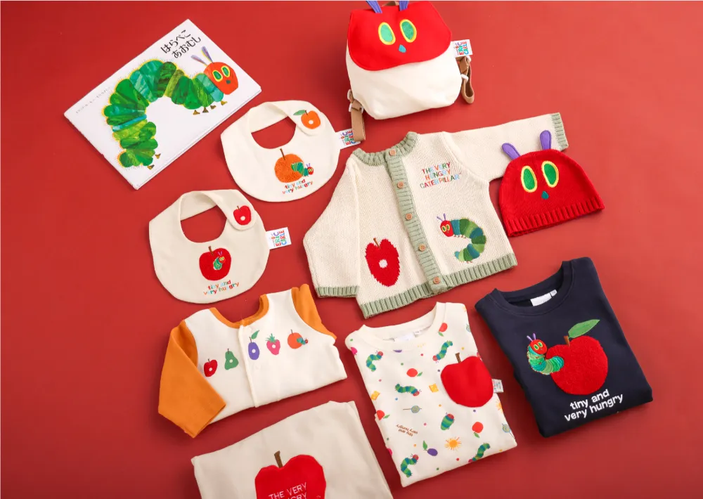 はらぺこあおむしコラボ キッズ・ベビー服 | 子供服のべべモール公式通販
