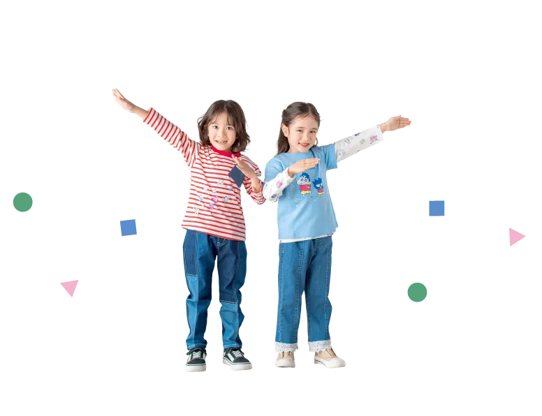 SLAP SLIP クレヨンしんちゃん＆はぴだんぶいコラボレーションアイテムの集合イメージ