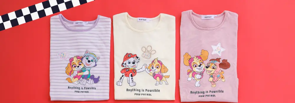 パウ・パトロール モーター・パウ半袖Tシャツ デザイン1