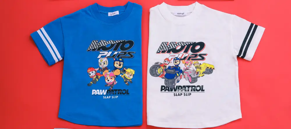 パウ・パトロール モーター・パウ半袖Tシャツ デザイン2
