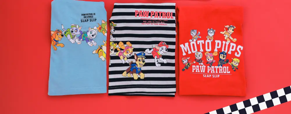 パウ・パトロール モーター・パウ半袖Tシャツ デザイン3