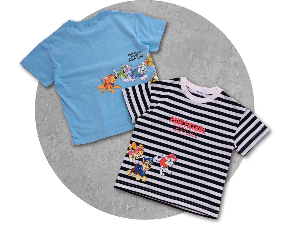 パウ・パトロール 半袖Tシャツ デザイン