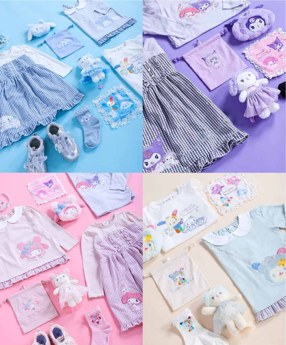 スラプリ×サンリオキャラクターズ コラボアイテムラインナップ
