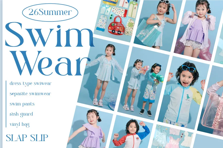 夏の太陽の下に映えるかわいいSWIMWEAR