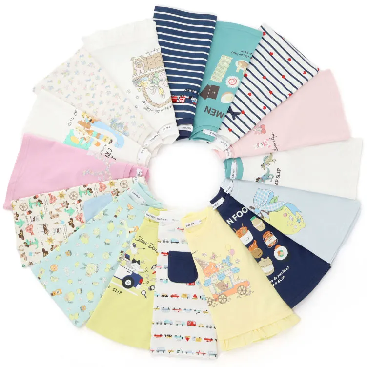 スララク 防汚加工オーガニックコットン半袖Tシャツ カラーバリエーション：ブルー・グレー・ベージュ