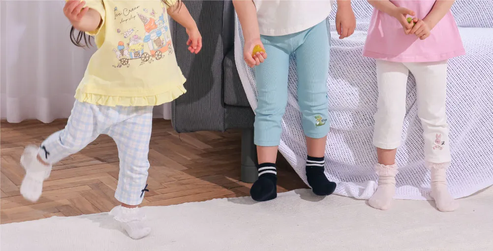 9分丈パンツの長さ・足元のすっきり感