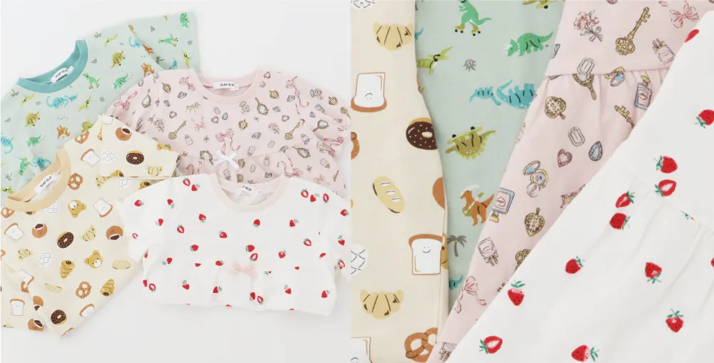 季節や気温に合わせて選べる3タイプ（半袖・長袖・あったかキルト）のみんみんパジャマ比較