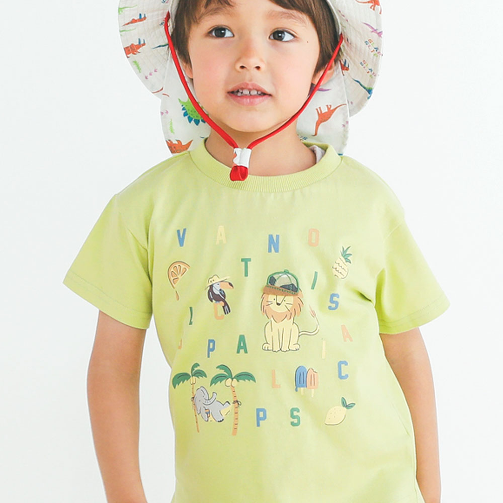 小麦肌に映えるカラーTee