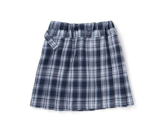 ZIDDY 卒服 チェックスカパン ブルー 5,500円