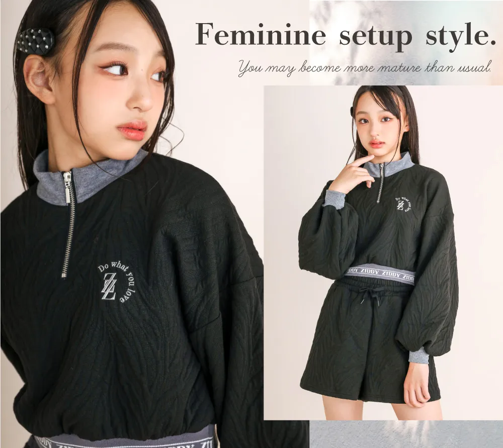 Feminine setup style