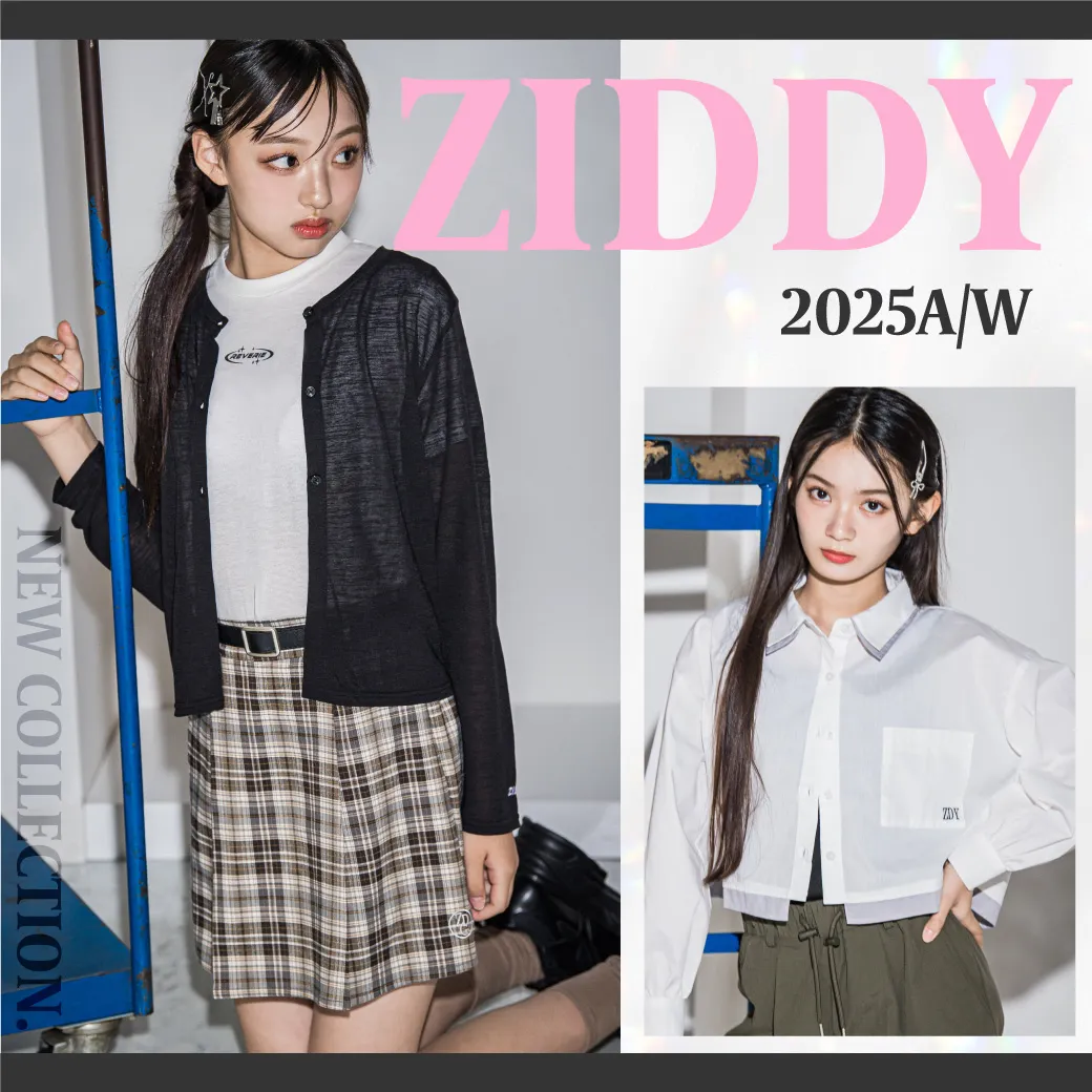 ZIDDY（ジディー）2025年秋コレクション「SWITCH」メインビジュアル