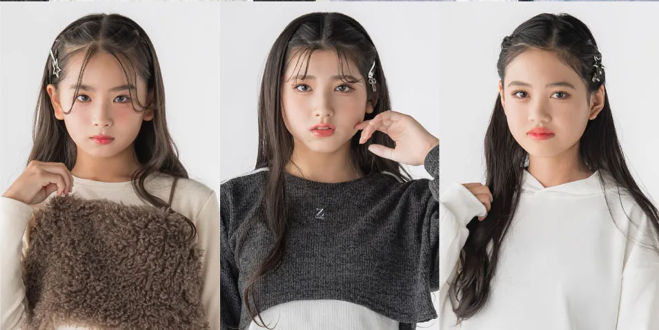 ZIDDY 2026 SS 継続モデル あんなとまなのツーショット写真