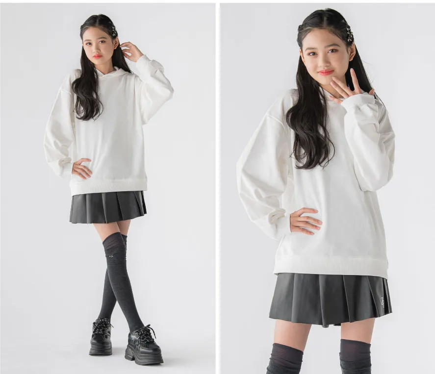 ZIDDY新モデル ほのかの全身ファッションスナップ