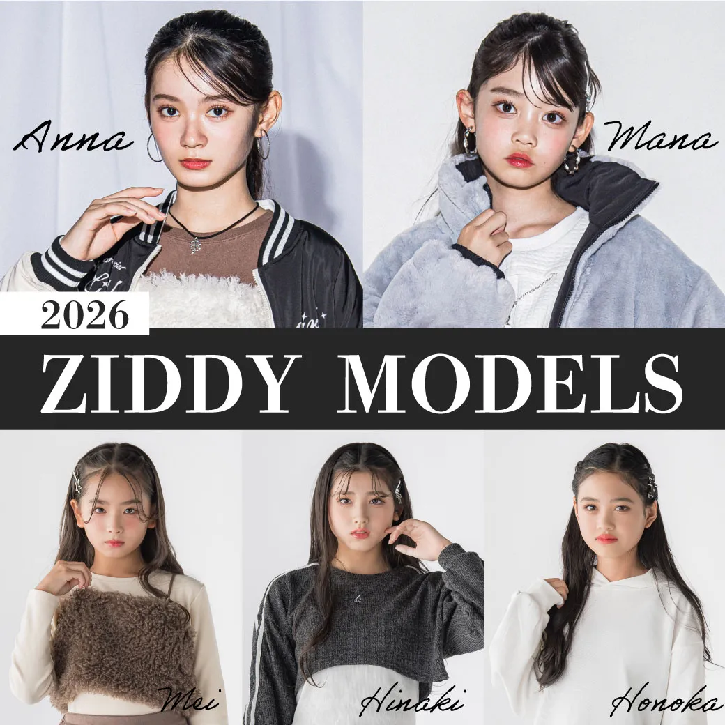 ZIDDY 2026 SS 新モデル決定！ 5人のメンバー集合ビジュアル